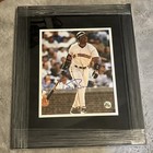 MLB BARRY BONDS SIGNED AUTO 8x10 PHOTO FRAMED SAN FRANCISCO GIANTS AUTHENTICATED — photo 1