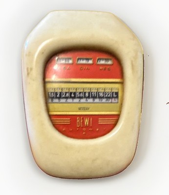 BEWI Automat Bertram Selen Belichtungsmesser Vintage   Funktion getestet