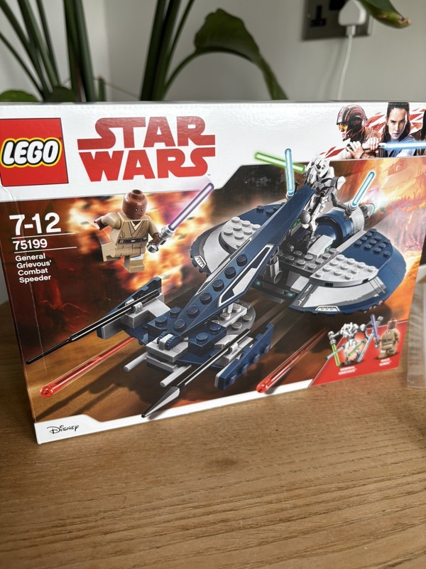 LEGO Star Wars General Grievous Combat Speeder Set 75199 USED 100% COMPLETE