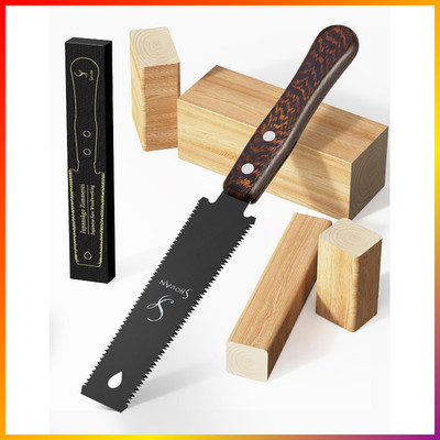 Japansäge Ryoba 12/17 TPI Handsäge Holzsäge 0,6 mm Dünnes Sägeblatt Werkzeug