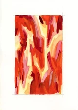 Vibrant Original Watercolor Painting