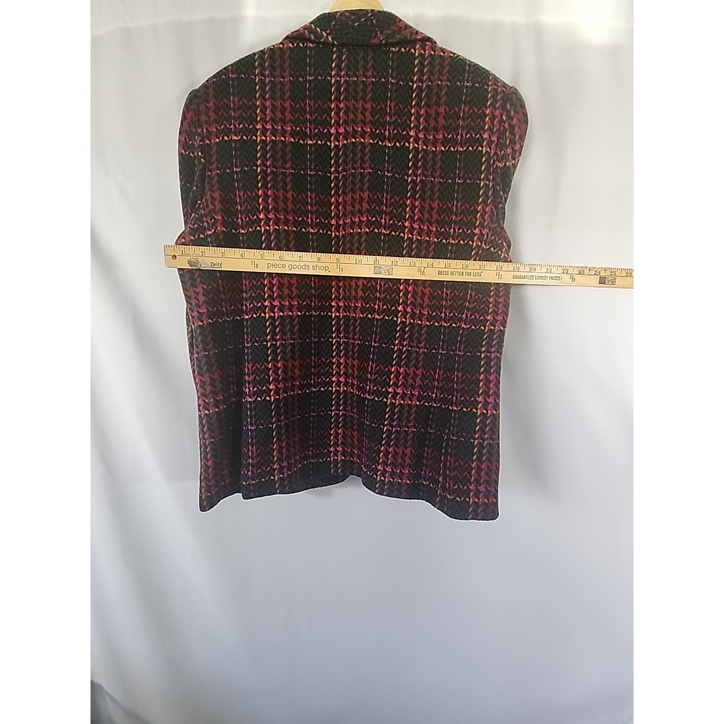 Pendleton Virgin Wool Multicolor Plaid Blazer Jac… - image 10