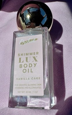 Orchid Shimmer Lux Body Oil ~ Vanilla Cake     NEW ITEM