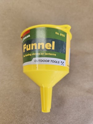 Coghlans Funnel for Fueling Lanterns & Stoves 2.25'' Diameter Polypropylene