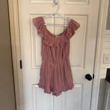Lovers and Friends Quincy Romper in Primose Pink 45116