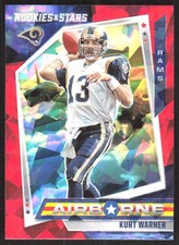 4340I 2021 Panini Rookies & Stars #AB-28 Kurt Warner Airborne Red Ice