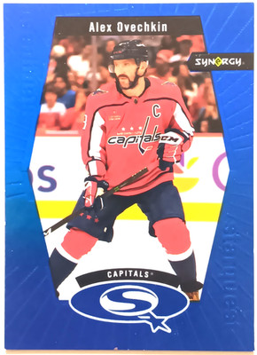 2023-24 UD Synergy Starquest Blue Alexander Ovechkin /199 Washington Capitals