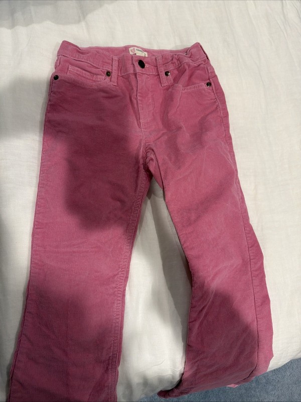 Jcrew Girls Pink Corduroy Size 10