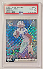 CeeDee Lamb - 2020 Panini Mosaic Genesis #207 CASE HIT SSP Rookie PSA 10 GEM MT