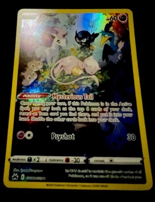 Pokémon TCG Mew GG10/GG70 Crown Zenith Ultra Rare Holo Card Mint Condition