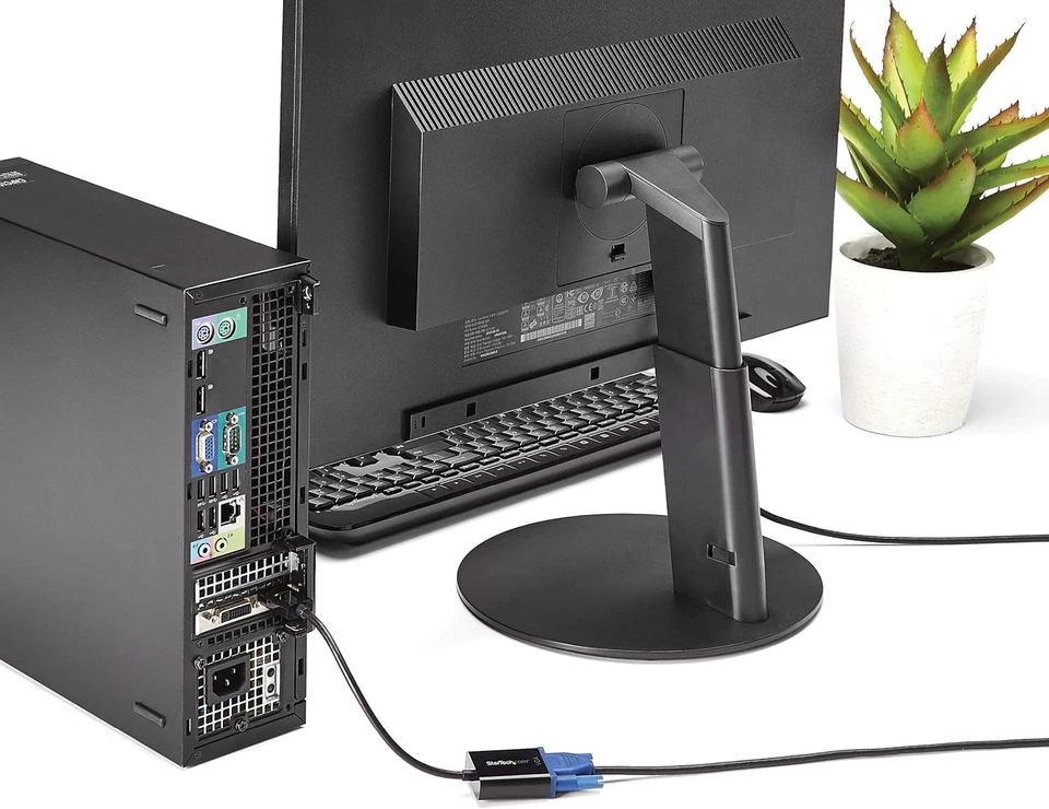 StarTech.com 5-Pack DisplayPort to VGA Adapter - 1.2 Black - Image 4 of 4