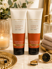 2 Bath Body Works CITRUS CEDAR Ultimate Hydration Body Cream