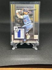 Topps Museum Meaningful Material Bo Bichette Amethyst /15 MMR-BB Blue Jays