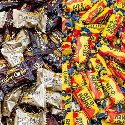 Bali's Best Assorted Coffee & Bit O Honey Bulk Candy Mix | 1~2 LB | Free Ship!