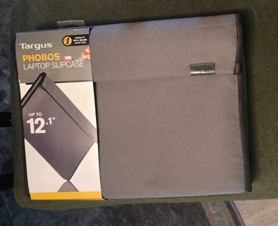 Targus Phobos 12 Notebook Sleeve, Grey TSS212US New With Tags Ships Free