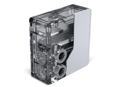 Phanteks Glacier EZ-Fit 120RES-DDC Body, Compact Reservoir for DDC Pump,