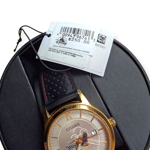 Men's Citizen Eco-Drive Disney Cruise Lines / Parks DCL Wish Watch Boxed EUC - Picture 3 of 10