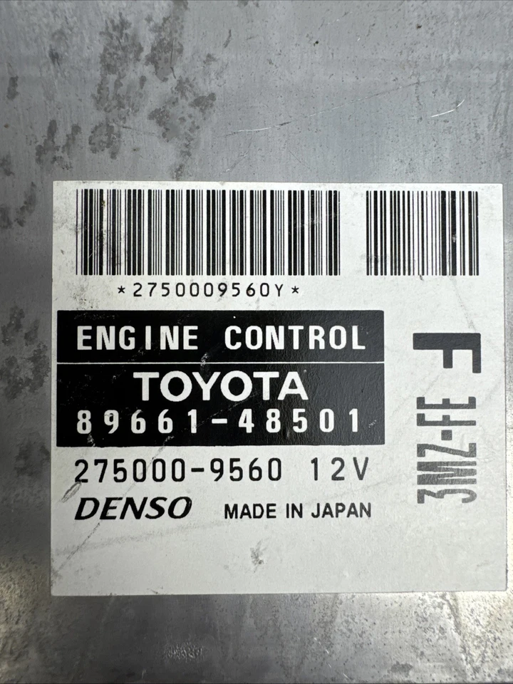 2004 2005 Lexus RX330 3.3L ECM Engine Control Module 89661-48501 3mzfe Foto 2 de 4