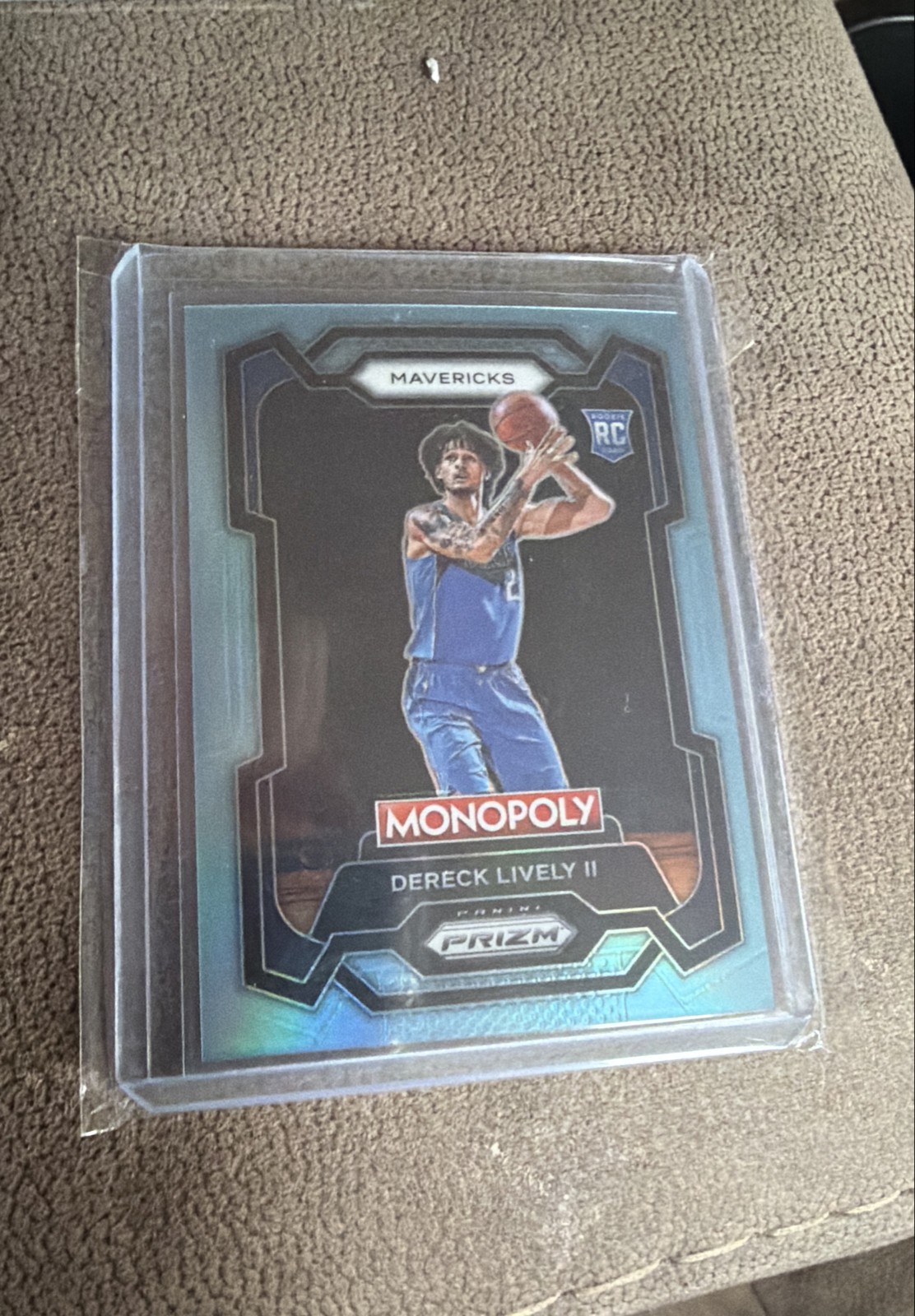 2023-24 Panini Prizm Monopoly - Dereck Lively #24 Light Blue Prizm /199 (RC)