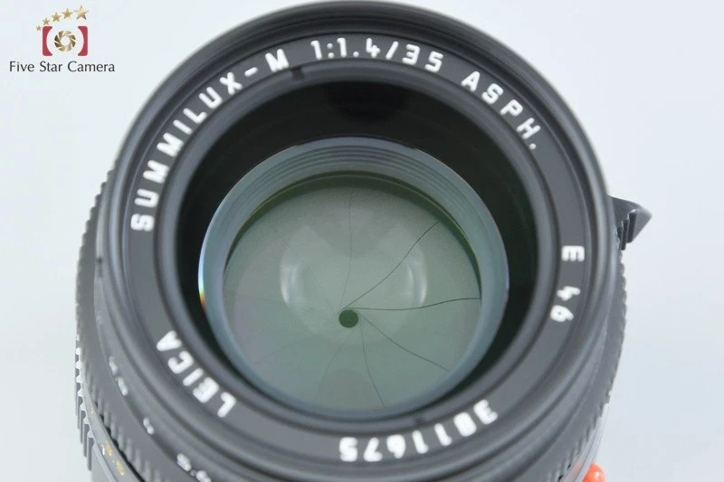 Leica SUMMILUX-M 35mm f/1.4 ASPH. E46 Negro [Excelente] Foto 2 de 4