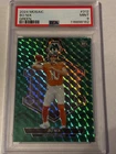 2024 Panini Mosaic Rookies Bo Nix #312 Green PSA 9