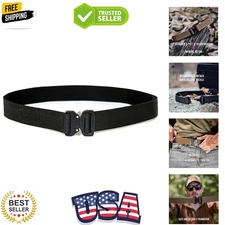 Heavy Duty Quick-Release EDC Belt - Stiffened 2-Ply 1.5” Nylon Gun Belt for C...
