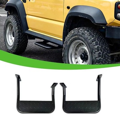 2Pcs Fits for Suzuki Jimny 2019-2024 Fixed Panels Running Board Side Steps