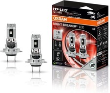 2x OSRAM H7 NIGHT BREAKER LED SPEED Lampe 12V 16W PX26d 6000K 1550lm