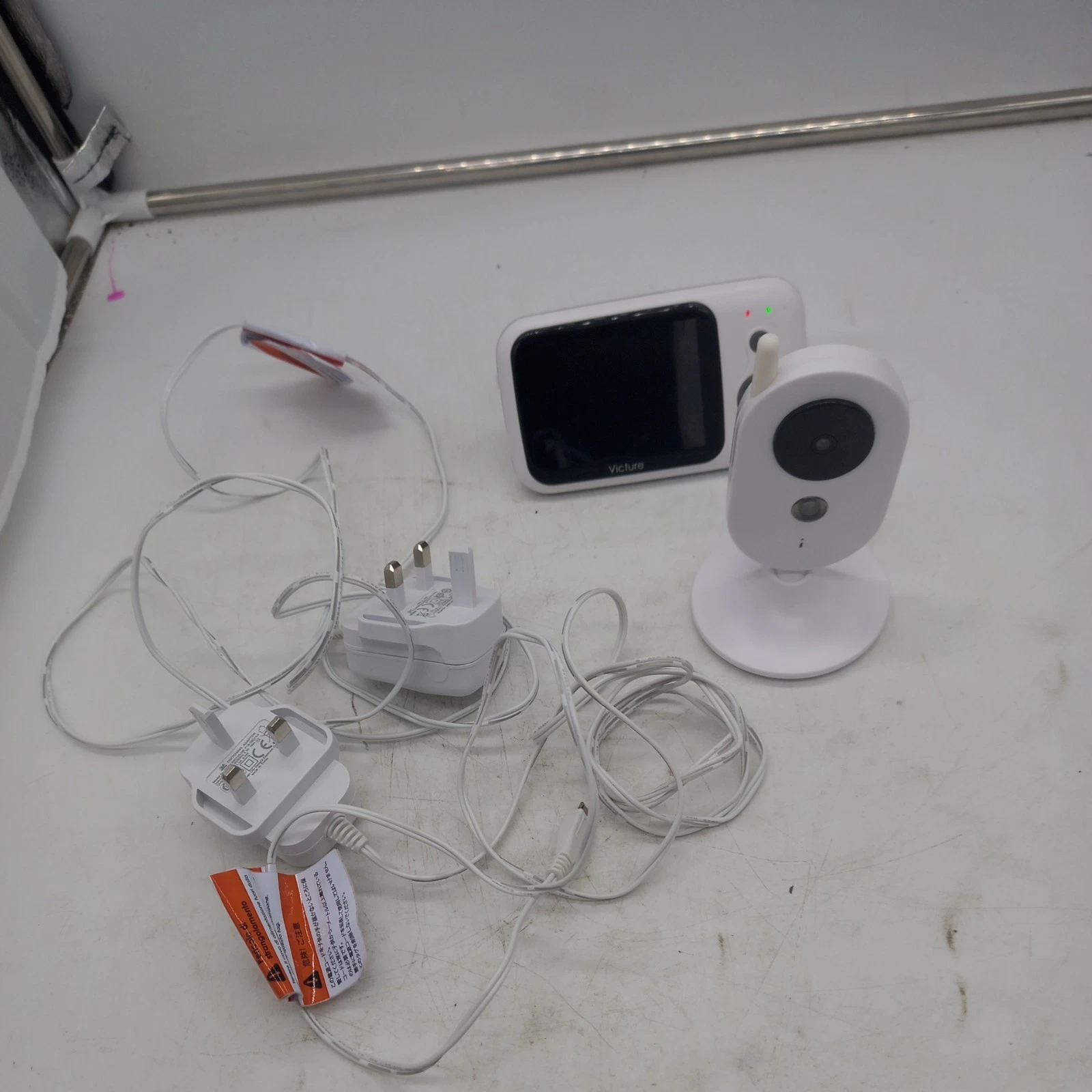 Victure Video Baby Monitor BM32RX with Digital Camera PAT TESTED WORKING USED