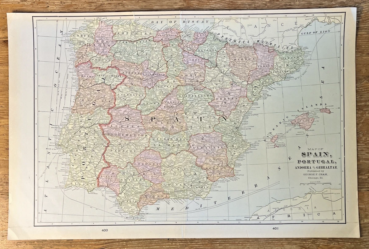 George Cram Antique World Maps & Atlases for sale | eBay
