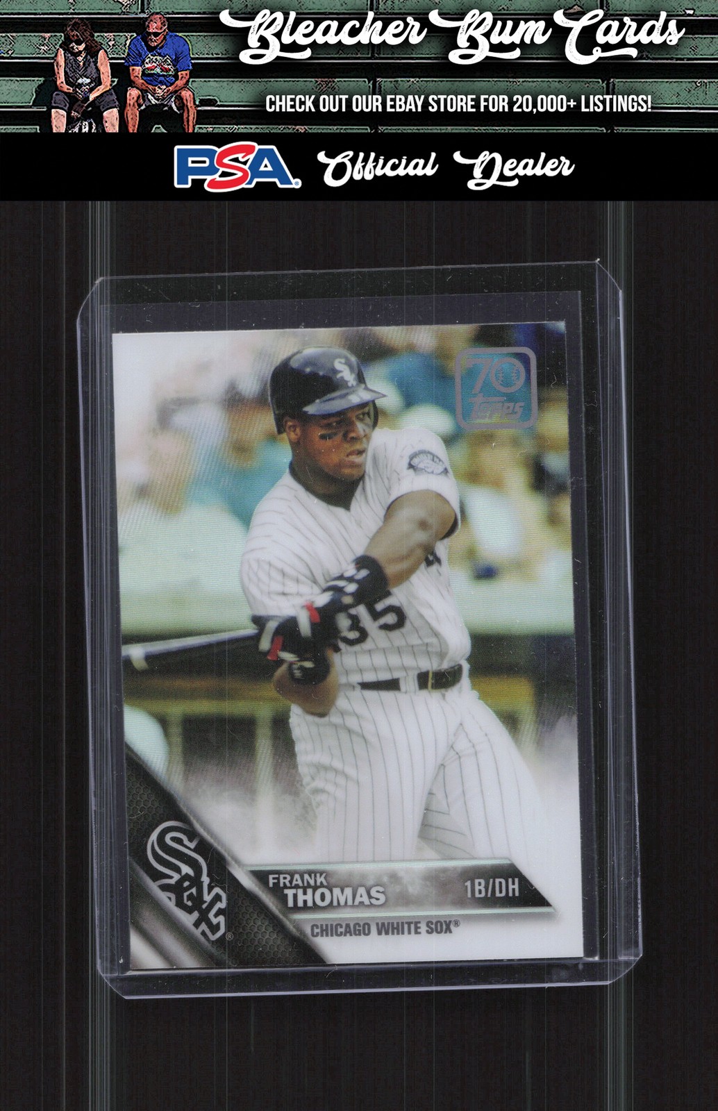 2021 Topps 70YTC-66 Frank Thomas 70 Years of Topps Baseball Chrome