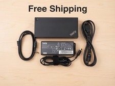 Lenovo ThinkPad Universal USB-C Dock Docking Station 40AY0090US Dual Triple 4K