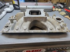 Edelbrock Victor 454r Intake Manifold. Repaired Please See Pics And Read