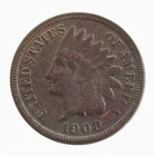 1908-S Indian Head Cent Penny Extremely Fine As shown in the figure
