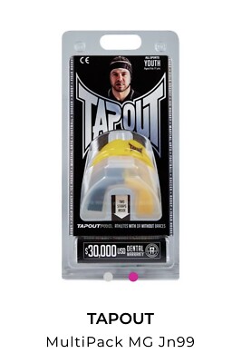 TAP OUT GUM SHIELD 2ER-PACK RUGBY BOXEN ALLE SPORT MUNDSCHUTZ 5-11 JAHRE ALT