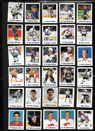 1988-89 FRITO LAY NHL HOCKEY MINI STICKER SEAL OR UNSEAL 1-42 SEE LIST - Picture 46 of 73