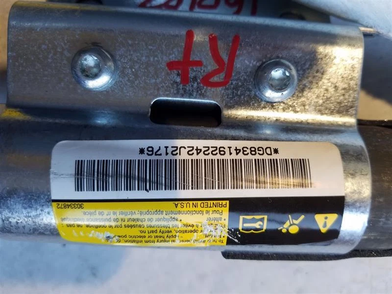 Used Right Curtain Air Bag fits: 2013 Chevrolet Impala passenger roof Right Grad - Imagem 2 de 4