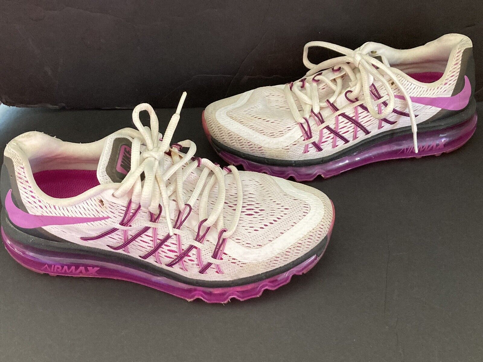 Nike Max Mesh Running Neutral Ride Soft Shoes Sz j88 | eBay