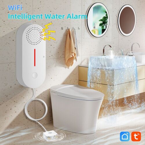 Innovativo per Tuya Smart WiFi sensore perdite acqua per misure preventive - Picture 1 of 12