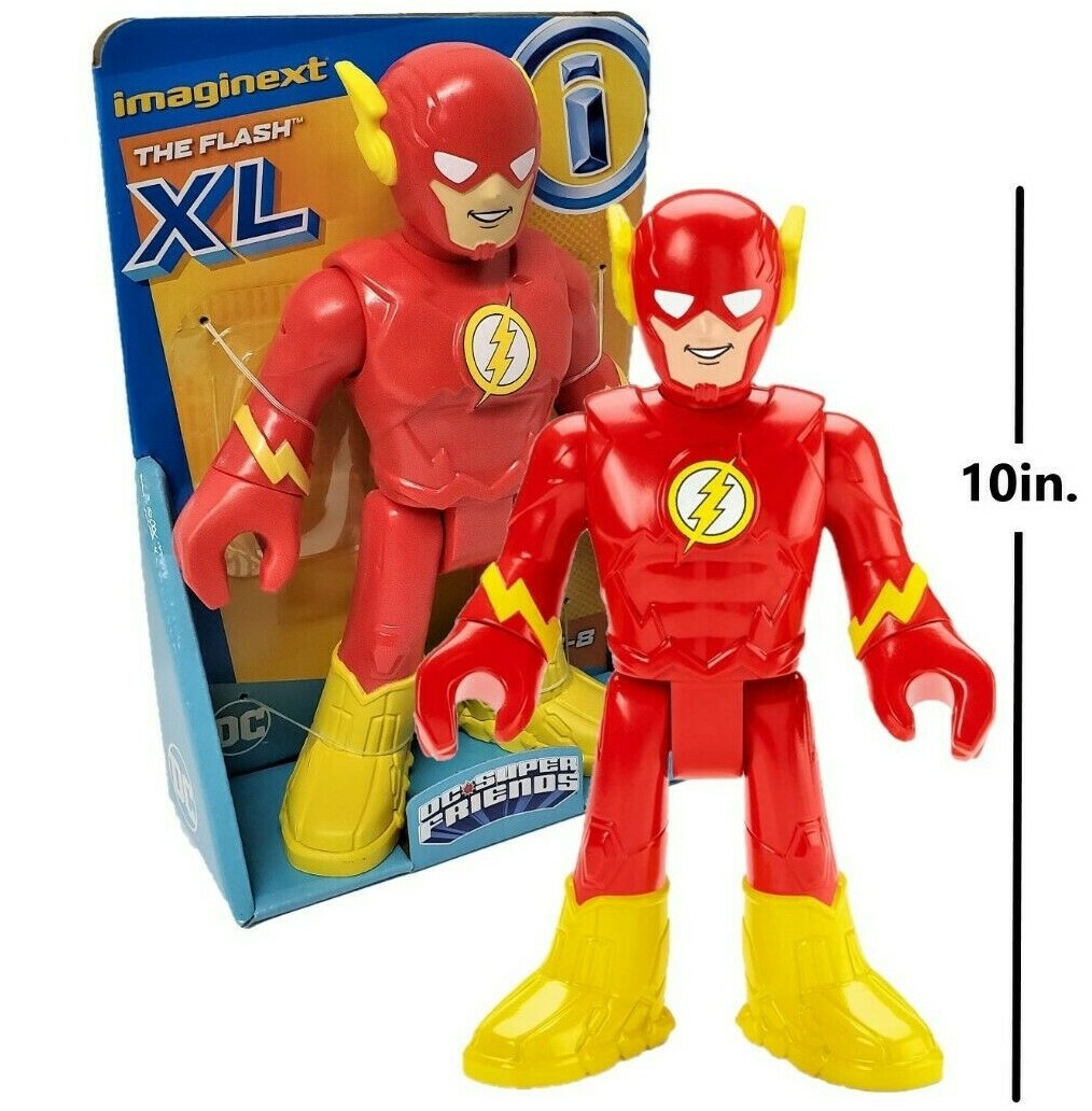 DCスーパーフレンズ フラッシュ XLフィギュア Imaginext DC Super Friends The Flash XL 10-Inch Superheroes