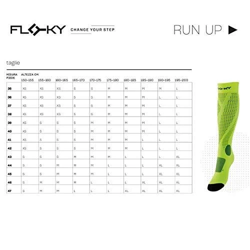 Floky - Calza Running Lunga Biomeccanica Run-Up Long - Foto 6 di 10