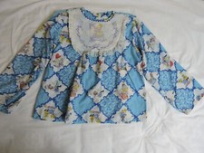 Holly Hobbie Pajamas 70s Roth Int'l Girls Colorful 2 Piece