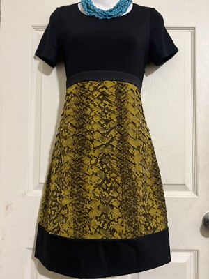 ROBERTO CAVALLI DRESS Silk Snake Print SIZE 4 | eBay