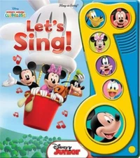 Disney Mickey Mouse Clubhouse - Let's Sing! Little Music Note Sound Book - PI Ki
