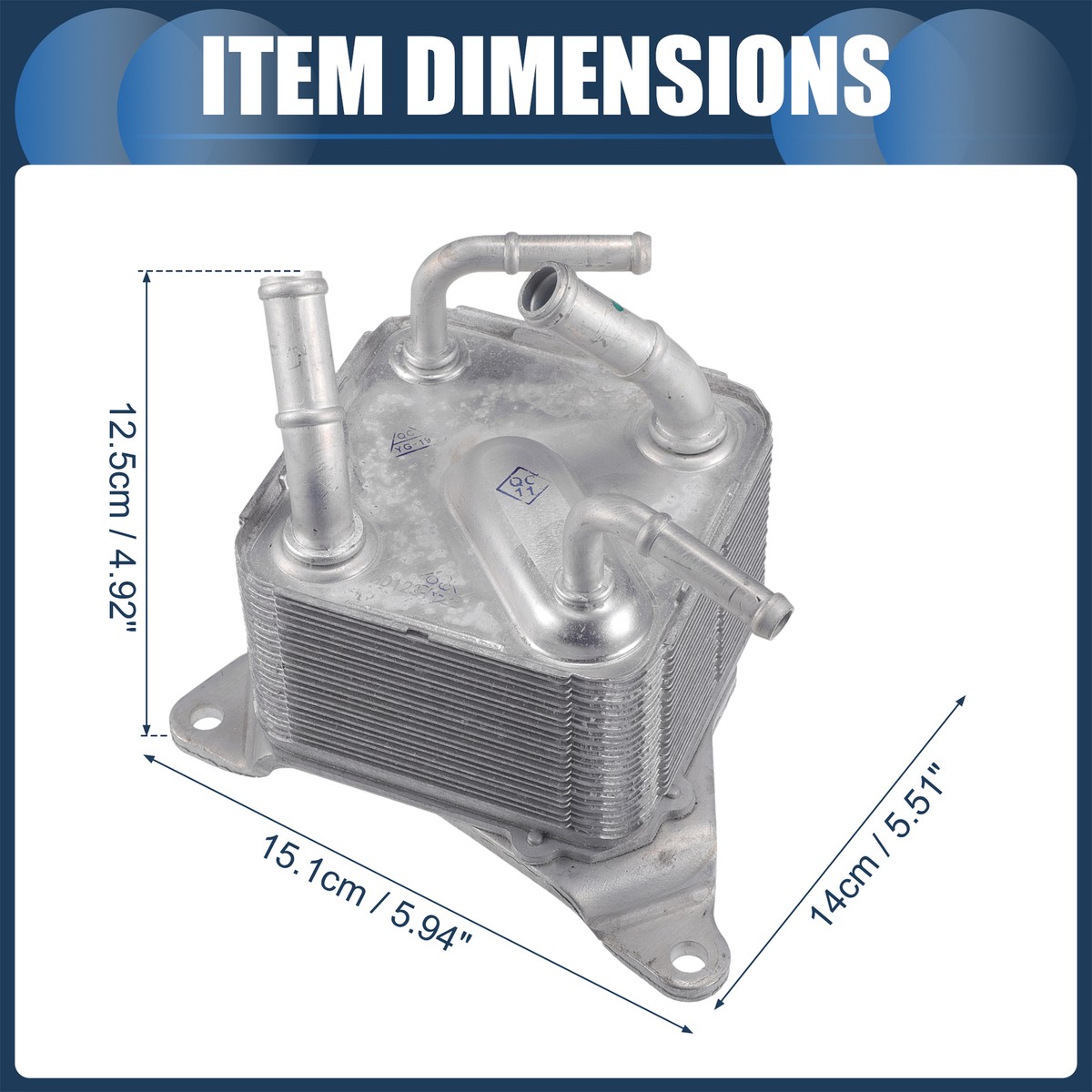 2018-2022 Mitsubishi Eclipse Cross Engine Oil Cooler