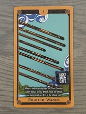 Marvel Heroclix X of Swords Eight of Wands Tarot Card
