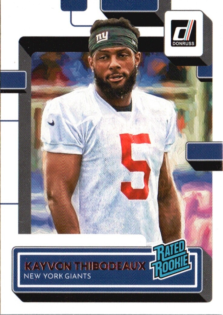 2022 Donruss #352 Kayvon Thibodeaux Rated Rookies Portrait