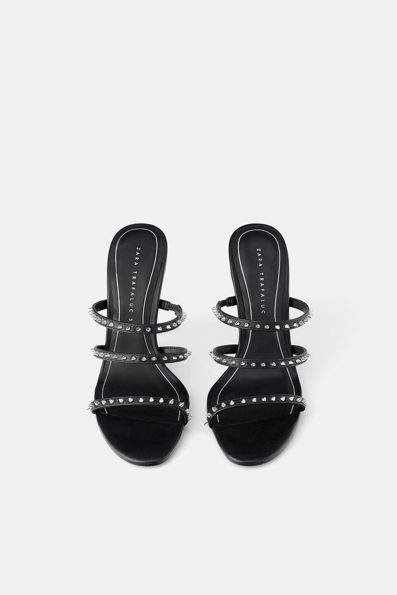 シェリエ Zara Rhinestone And Vinyl Wedges Size 7.5 EU38 NWT | eBay