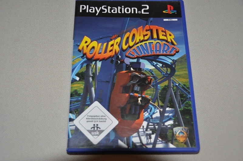 Jeu Playstation 2 - Rollercoaster Funfare - Complet Allemand PS2 dans son emballage d'origine