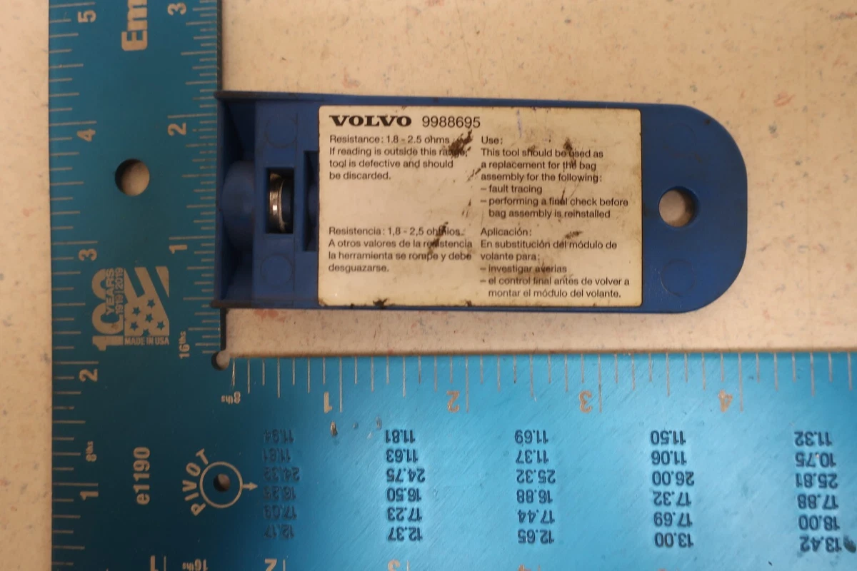 Volvo SRS-Resistor Resistor 998 8695 Genuine OEM Part TESTED WORKS 